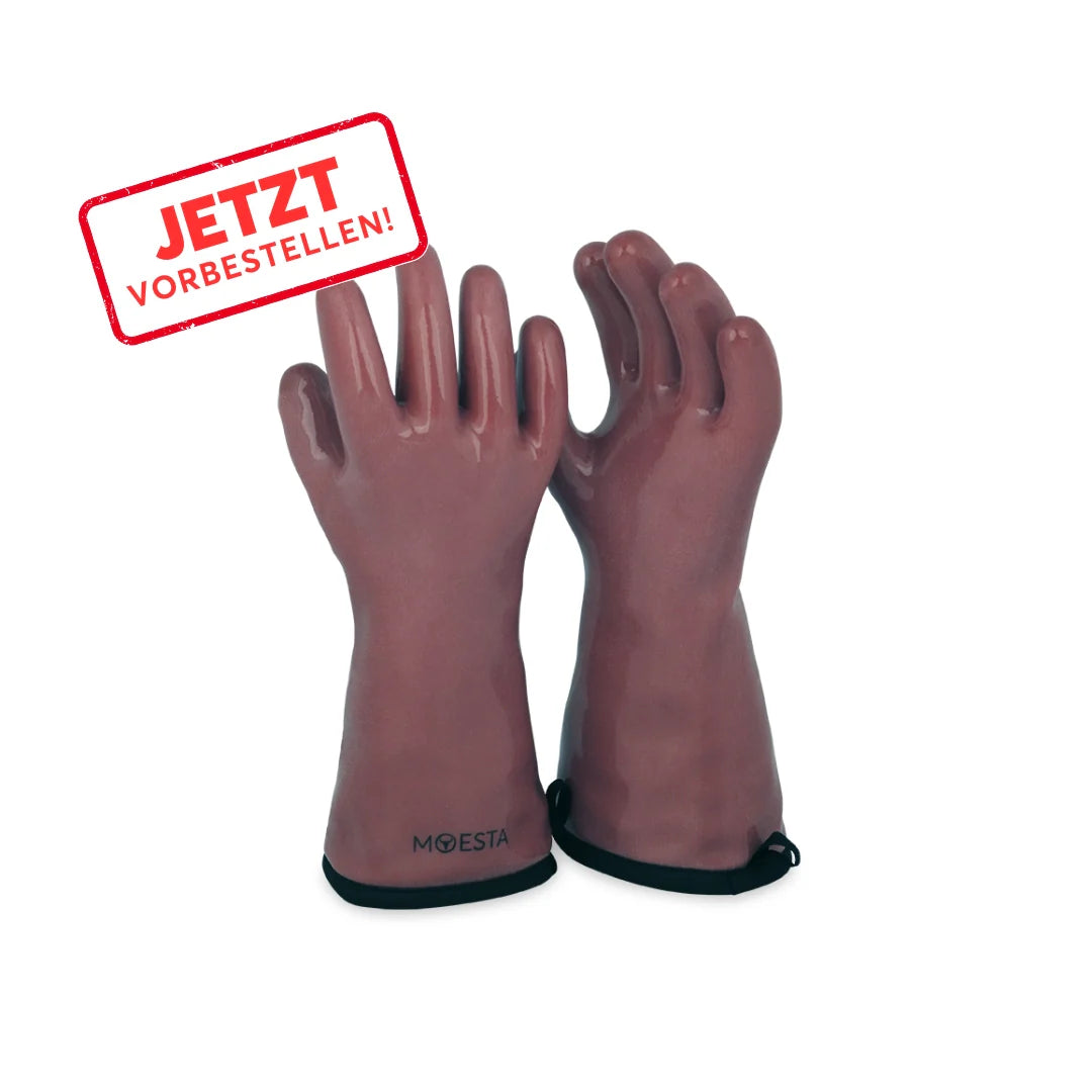 HEATPRO  - Gants Protection thermique étanche pour barbecue & cuisine professionnelle