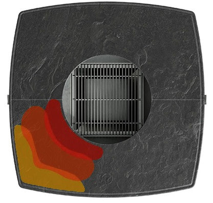 MOESTA ONE FirePlace –Brasero plancha Premium